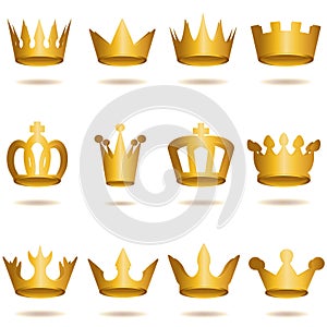 Crown collection,crown set