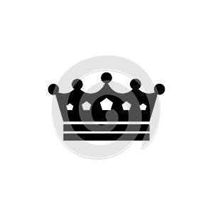 Crown Flat Vector Icon
