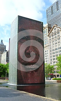 Crown fountain chicago