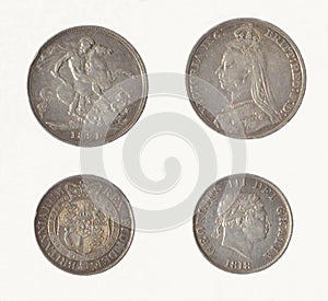 Crown & Half Crown Coins UK