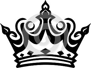 Crown - high quality vector logo - vector illustration ideal for t-shirt graphic