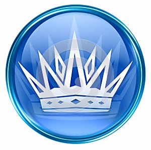 Crown icon blue