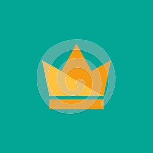 Crown icon vector illustration