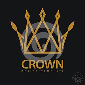 Crown Royal icon. vector