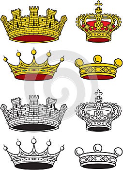 Crown set