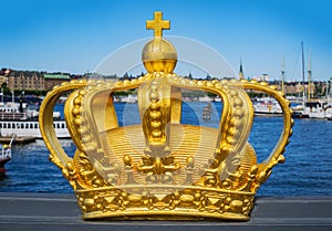 Crown on Skeppsholmsbron, Stockholm