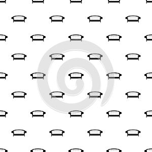 Crown sofa pattern seamless vector