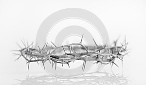 Crown of thorns easter background