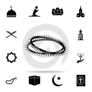 Crown of Thorns icon. Religion icons universal set for web and mobile