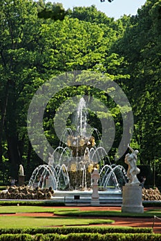 The Crowning Fountain at the Summer Garden photo