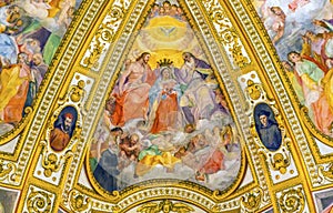 Crowning Mary Chiesa San Marcello al Corso Church Rome Italy photo