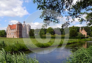 Croy castle in netherlands