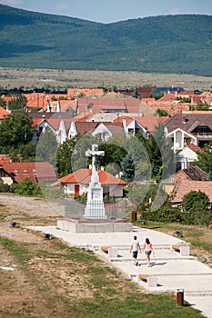 Crucifix on Benedek Hill, Veszprem, Hungary