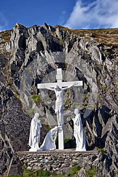 Crucifix, Dingle peninsula, Ireland