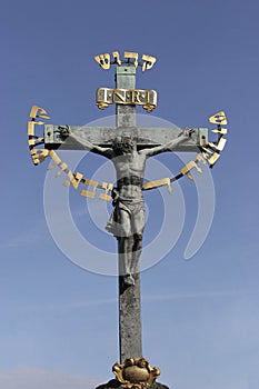 Crucifix to heaven photo