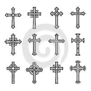 Crucifix vintage images