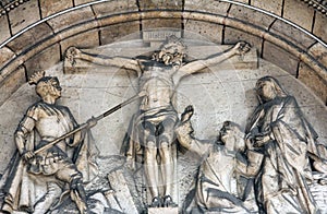Crucifixion, Basilique du Sacre Coeur, Paris