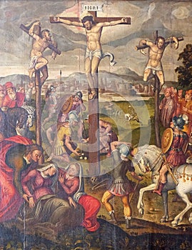 Crucifixion on Calvary hill