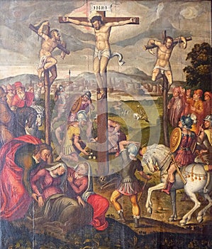 Crucifixion on Calvary hill