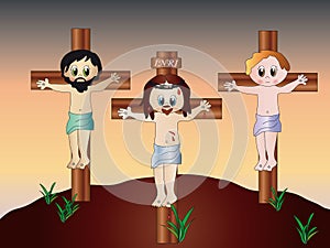 Crucifixion of Jesus photo