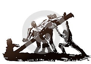 Crucifixion (vector)