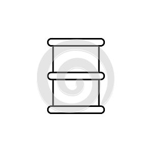 crude oil icon. Element of car workshop icon for mobile concept and web apps. Thin line crude oil icon can be used for web and