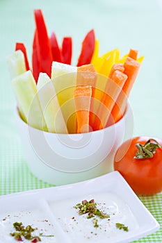 Crudites - vegetable sticks