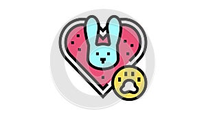 cruelty free cosmetic color icon animation