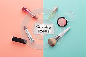 Cruelty free cosmetic and makeup