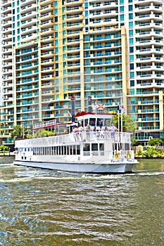 Cruise with Carrie B paddlewheel