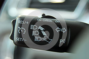 Cruise control button