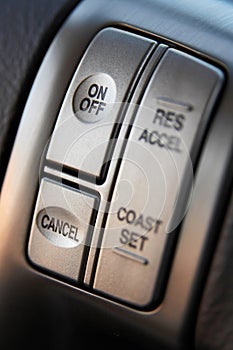 Cruise control buttons