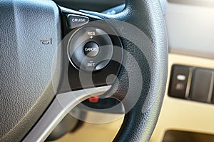 Cruise control speed control in model car technology
