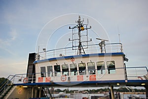 Cruise ferry ship sailing