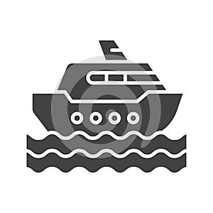 Cruise icon vector image.