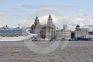 Cruise Liner in Liverpool