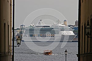 Cruise Liner in Stockholm