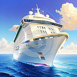 cruise ship - AI