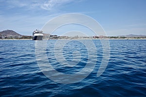 Cruise Ship Anchored at Cabo San Lucas, Mexico