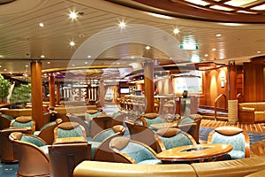 Cruise ship bar