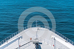 Cruise Ship Bow Closeup