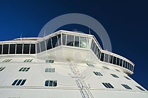Cruise ship bridge