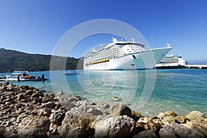 Cruise ship Caribbean vacation