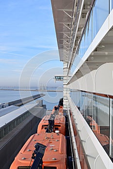 Cruise ship at the cruise terminal