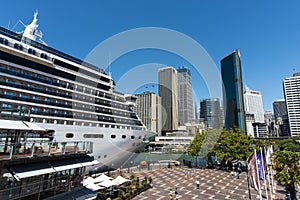 Arcadia Cruise ship berthed