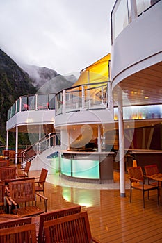 Cruise ship deck