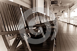 Cruise Ship Deck chairs