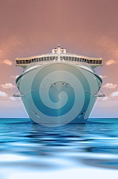 Cruise ship duotone