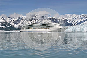 Cruise Ship at Glacier bay