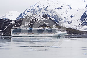 Cruise Ship in Glacier Bay Ala